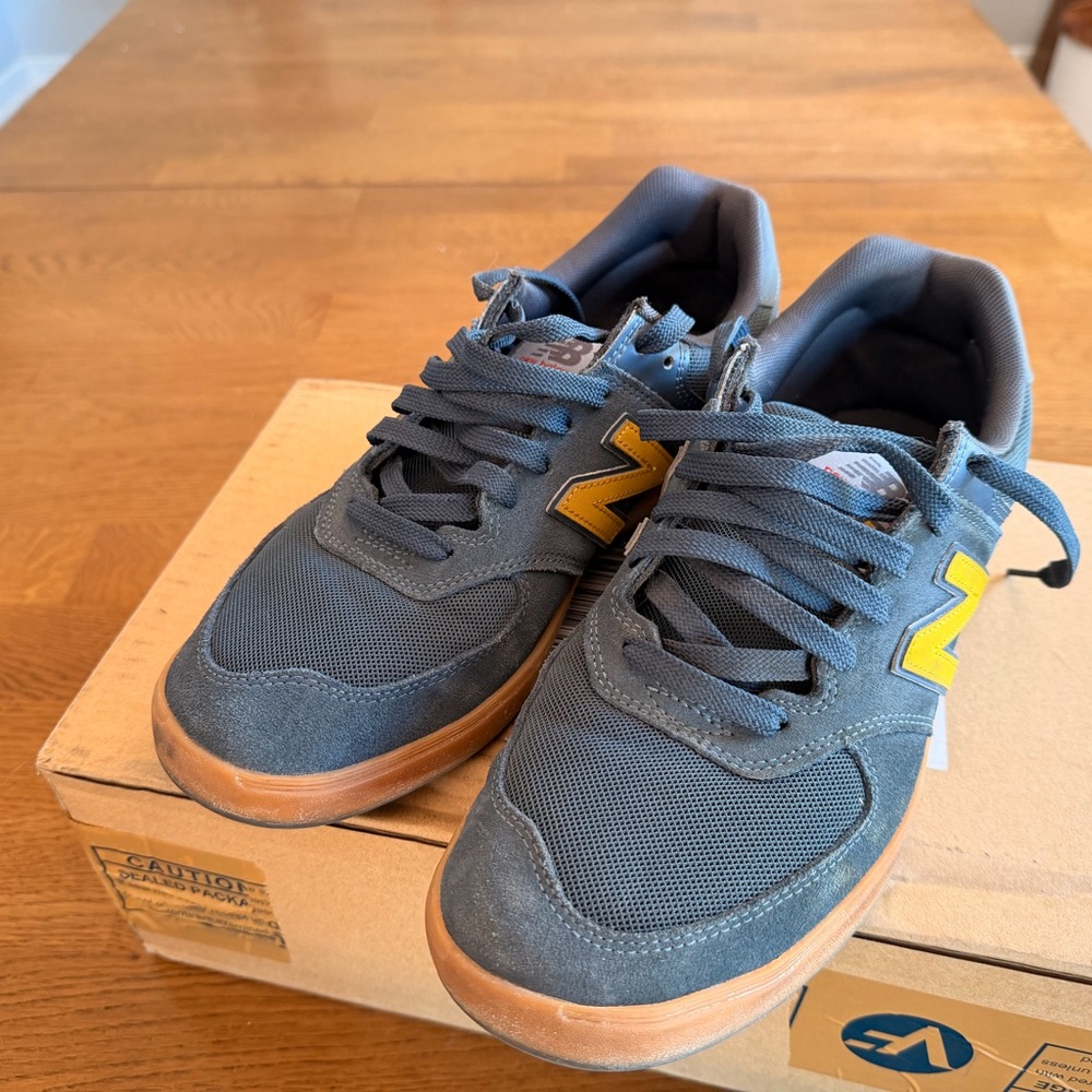 New Balance Grey Athletic Sneakers